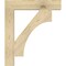 Ekena Millwork Westlake Block Rough Sawn Bracket, Douglas Fir, 4"W x 24"D x 28"H BKT04X24X28WTL05RDF - alternate 3